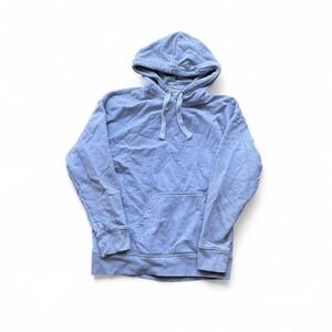 White plain vintage hoodie‎ heavy material great for winter SIZE L MEN